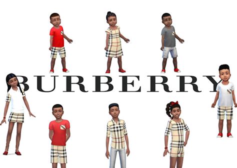 the sims 4 burberry|sims 4 burberry kids collection.